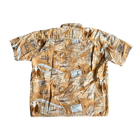 Vintage Wright Brothers Button Up Max Boxxer Large Shirt - Picture 5 of 5